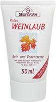 GESUNDFORM rotes Weinlaub Creme