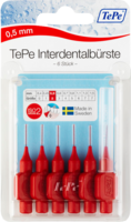 TEPE Interdentalbürste 0,5mm rot