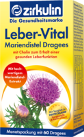 ZIRKULIN Leber-Vital Mariendistel Dragees