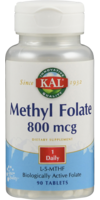 METHYL FOLAT 800 µg ultra Folate KAL Tabletten