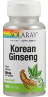GINSENG KOREAN 550 mg Solaray Kapseln