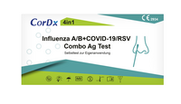 CORDX Influenza A/B+COVID-19/RSV Combo Ag Laie Nas