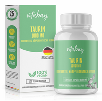 TAURIN VEGAN 1000 mg Kapseln