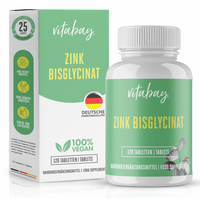 ZINK BISGLYCINAT 25 mg hochdosiert Tabletten