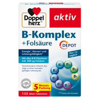 DOPPELHERZ B-Komplex+Folsäure Tabletten