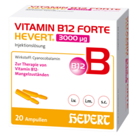 VITAMIN B12 FORTE Hevert 3000 µg Inj.-Lsg.Amp.