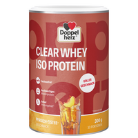 DOPPELHERZ Clear Whey Iso Protein Pfirsich-Eistee