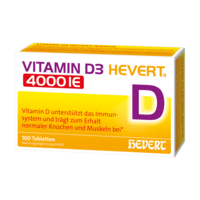 VITAMIN D3 HEVERT 4000 I.E. Tabletten