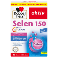 DOPPELHERZ Selen 150 2-Phasen Depot Tabletten